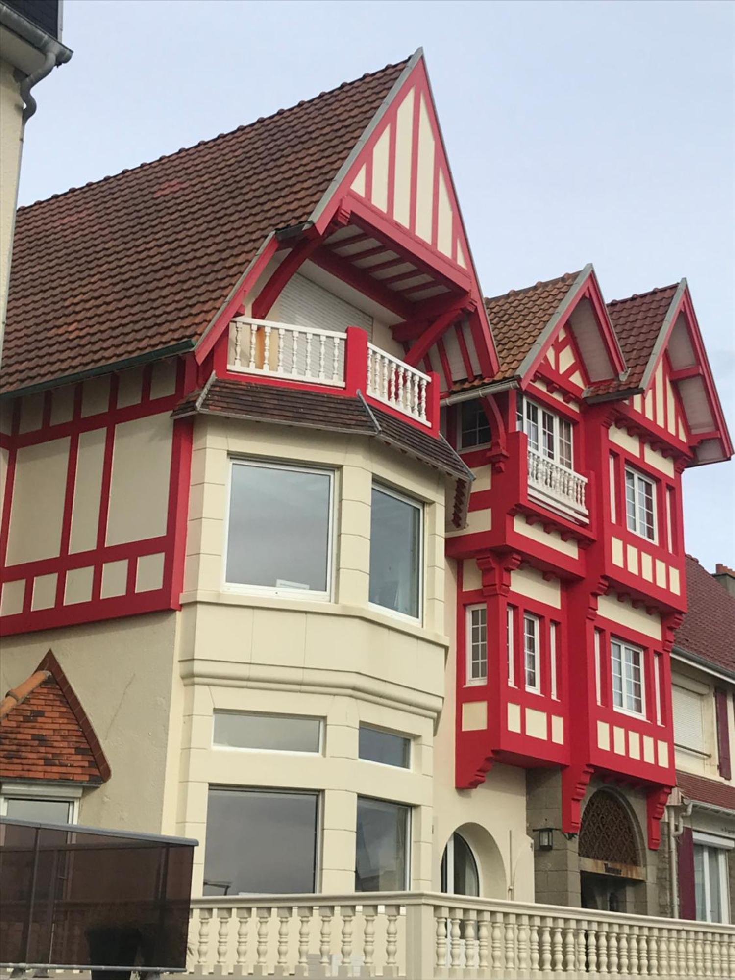 Une Jolie Vue - Appt 2 Pieces Vue Mer Balcon Sud Wimereux Esterno foto
