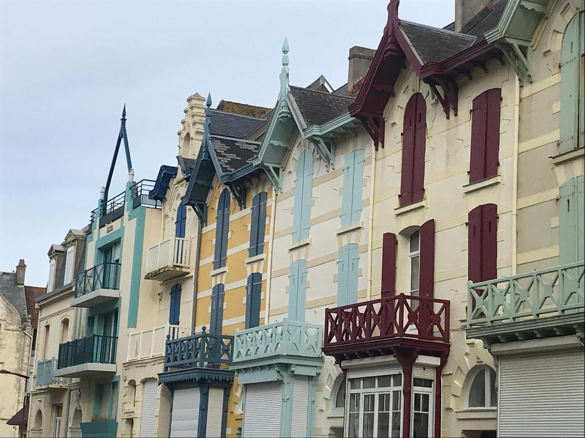 Une Jolie Vue - Appt 2 Pieces Vue Mer Balcon Sud Wimereux Esterno foto